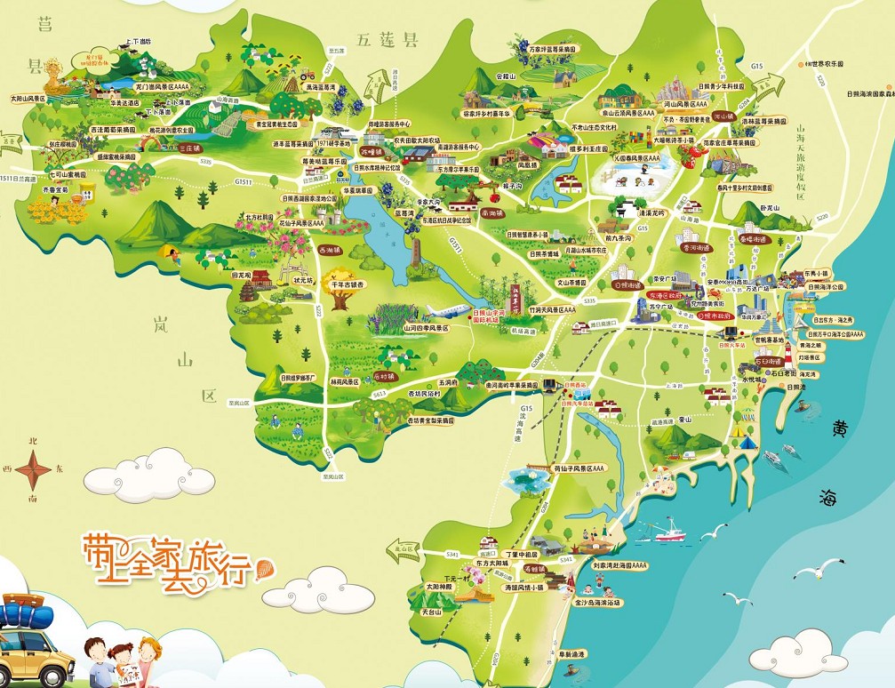 淇县景区使用手绘地图给景区能带来什么好处？